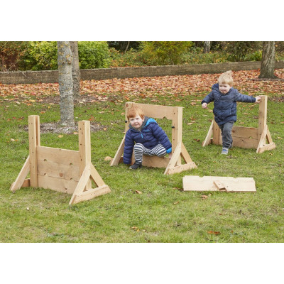 Les murs d'obstacles (3 pièces)
