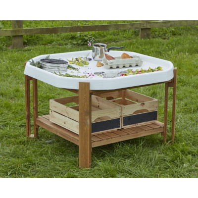 Support bois  pour bac d’exploration Tuff Tray