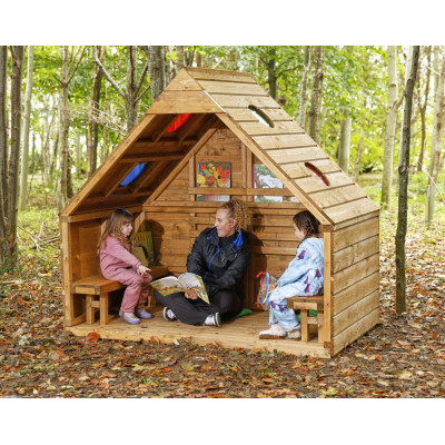 Grande cabane ouverte