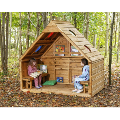 Grande cabane ouverte