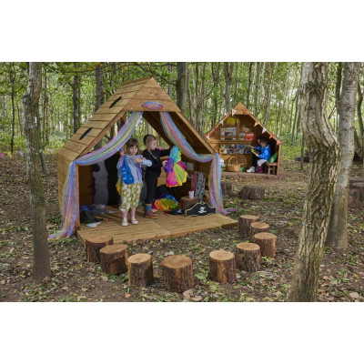 Grande cabane ouverte