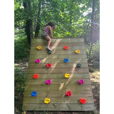 Mini mur d'escalade
