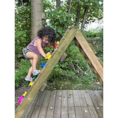 Mini mur d'escalade