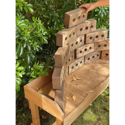Briquettes en bois (60 pièces)