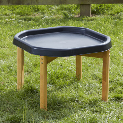 Support en bois pour bac d’exploration sensoriel Mini Tuff Tray 70 cm