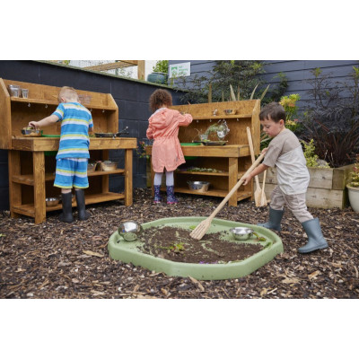 Bac d’exploration sensoriel 95 cm Tuff Tray vert pâle