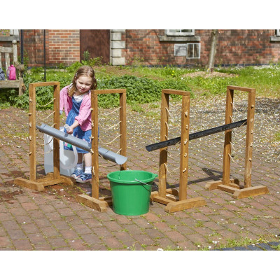 Système d'irrigation en bois (4 pièces)